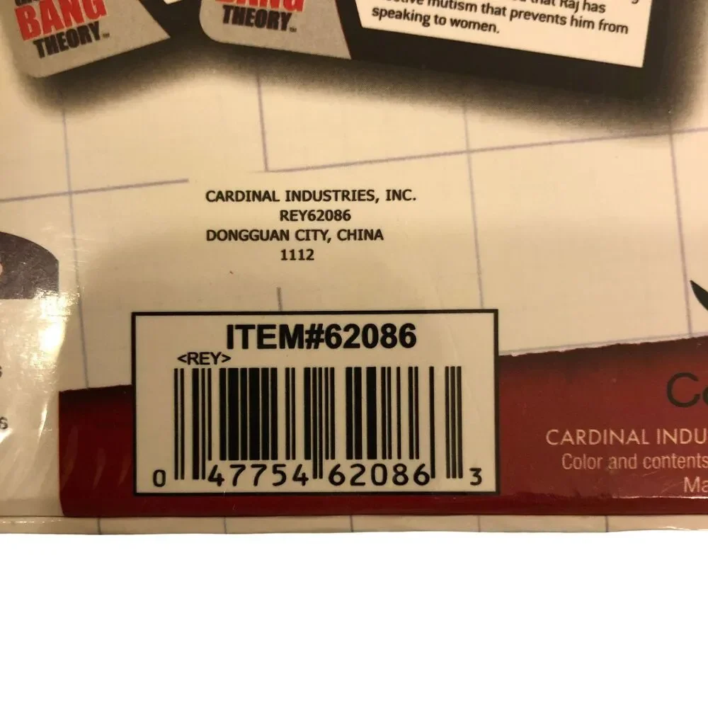 The Big Bang Theory Fan Edition Fact or Fiction Trivia Game Board Game Brand New